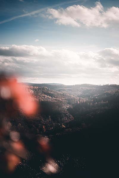 Aussicht Thueringer Wald
